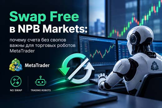 Swap Free в NPB Markets: почему счета без свопов важны для торговых роботов MetaTrader