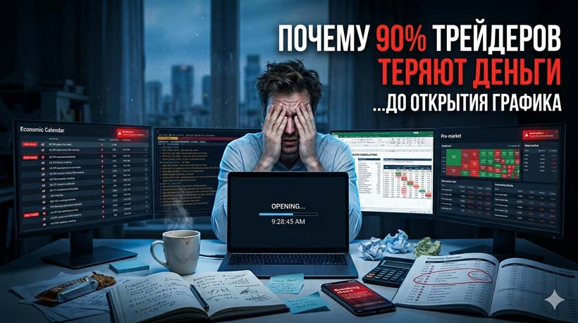 Почему 90% трейдеров теряют деньги до открытия графика — взгляд экспертов NPB Markets